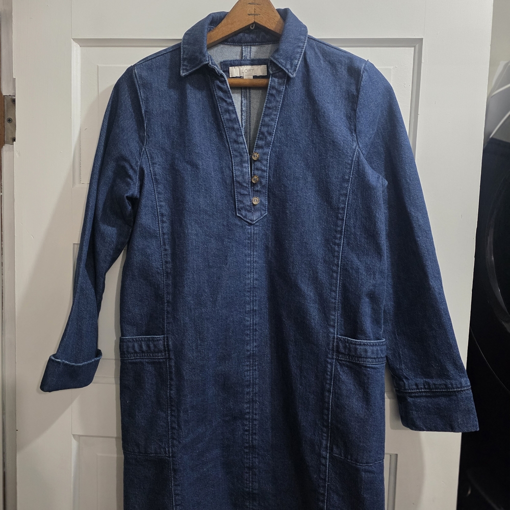 Denim Long Sleeve Jacket